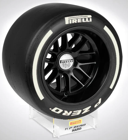 Pirelli Wind Tunnel Tyre Trophy Hard White (150 Years) - Rp Teamwear