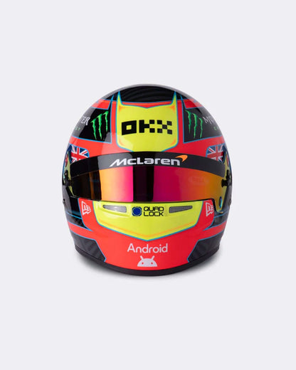 McLaren Oscar Piastri 1:2 Scale Mini Helmet 2025 - Fanwear