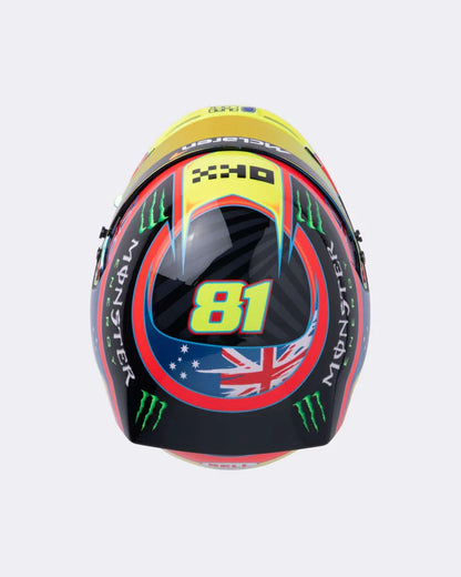 McLaren Oscar Piastri 1:2 Scale Mini Helmet 2025 - Fanwear