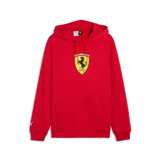 Scuderia Ferrari Men's Big Shield Hoodie Red 2026 - Fanwear