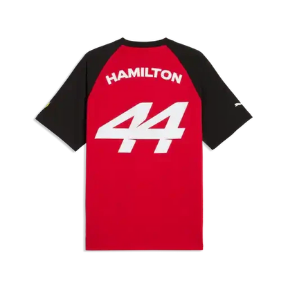 Scuderia Ferrari Kids' Lewis Hamilton T-Shirt 2026 - Fanwear