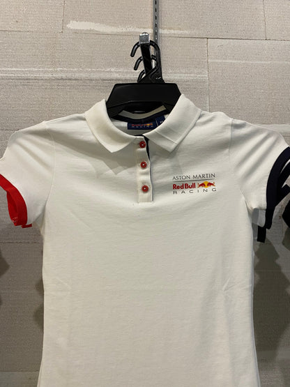 Red Bull Racing Womens Classic Polo White - Fanwear