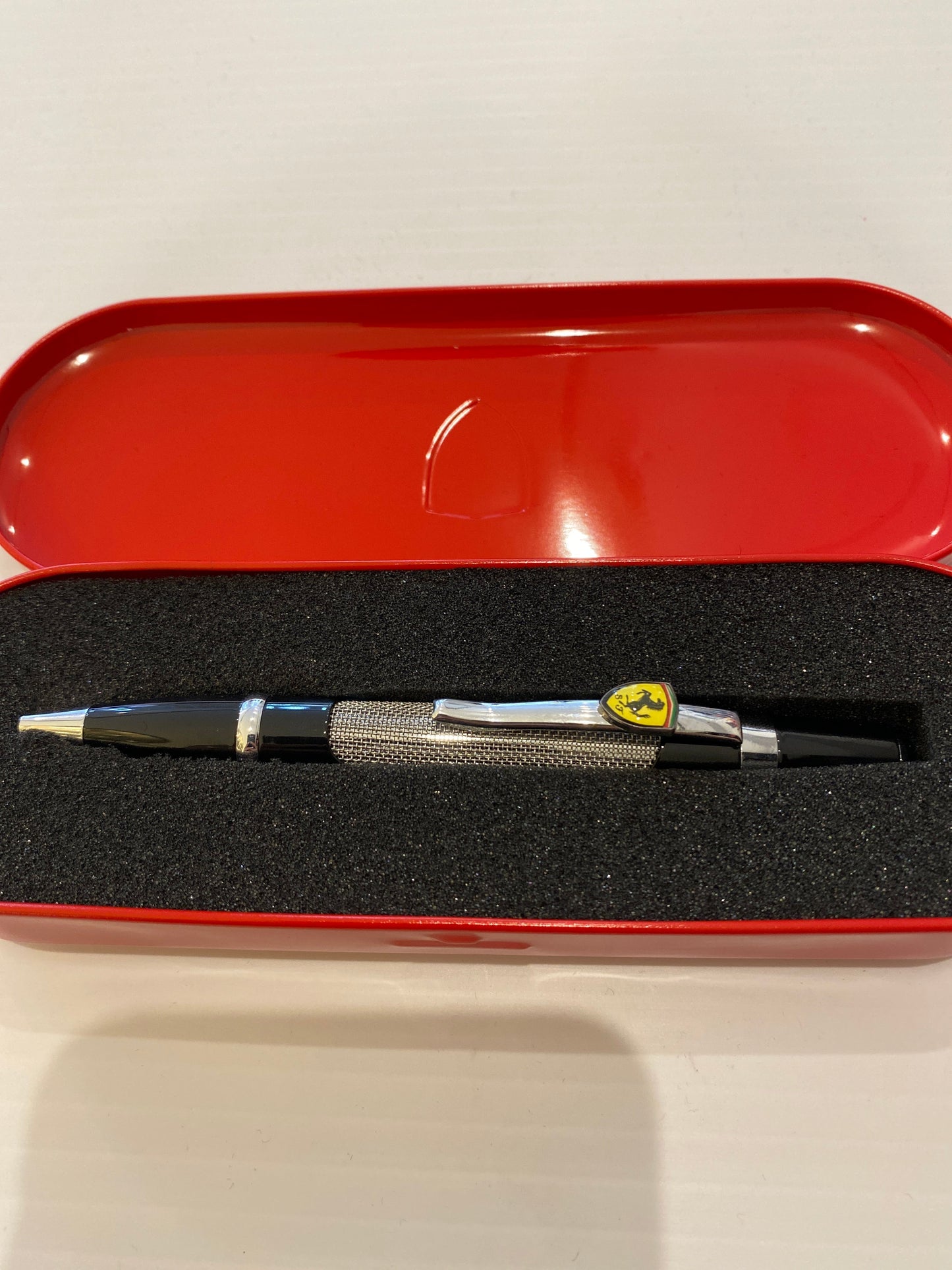 Scuderia Ferrari Fiorano Ball Pen Black