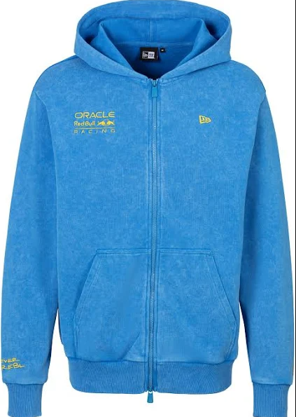 Red Bull Racing Men's Oversized Zip Thru Hoodie Ndb 2025-Fanwear