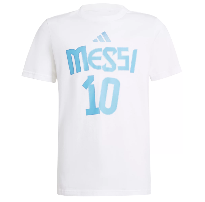 Adidas Kids Messi T-Shirt White 2025