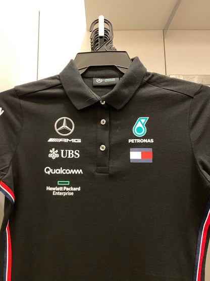 Mercedes-AMG Petronas Motorsport Womens Team Polo Black 2019 - Rp Teamwear