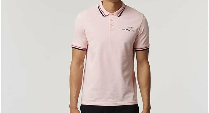 Mclaren Men's Miami Graphic Polo Rose 2022-Fanwear