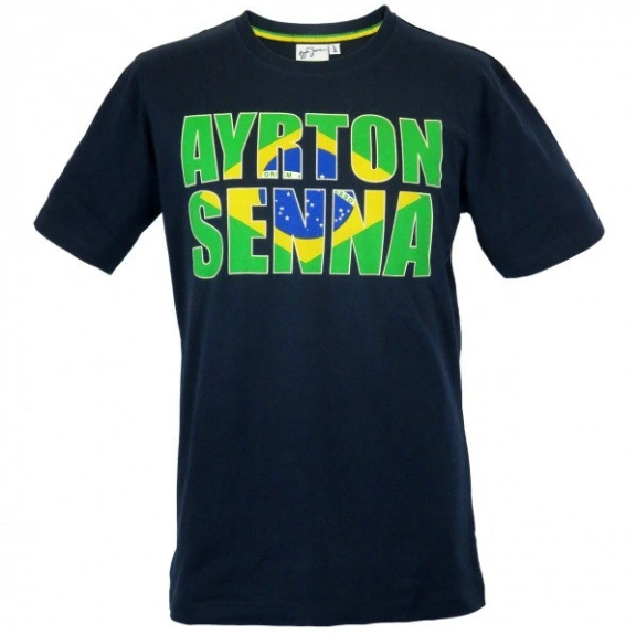 Ayrton Senna Brasil T-Shirt - Fanwear