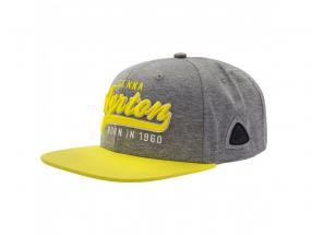 Ayrton Senna Men's Cap Legendary Grey Yellow