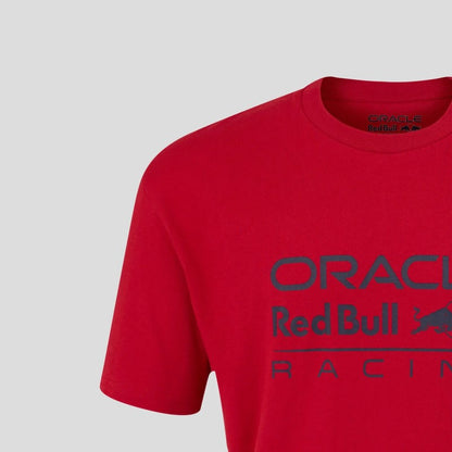 Red Bull Racing Oracle Logo Relaxed Fit T-Shirt Red 2026 - Fanwear