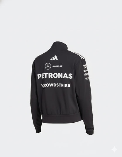 Mercedes Women's Team 1/4 Zip Black 2025-RP Teamwear