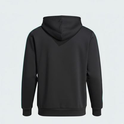 Mercedes Men's Logo Fullzip Hoodie Black 2025-Fanwear
