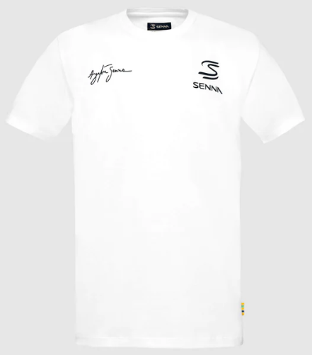 Ayrton Senna Men's Seek Your Truth T-Shirt White 2025