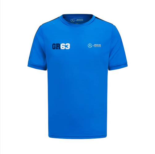 Mercedes-AMG Petronas Formula 1 Team George Russel Sports T-Shirt Blue 2023-Fanwear