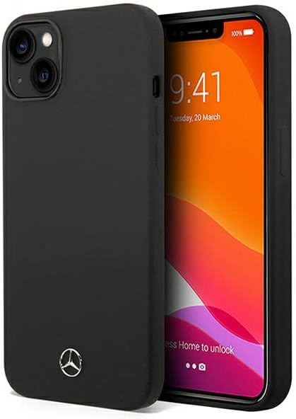 Mercedes-Benz iPhone 14 Hard Case - Silicone - Black
