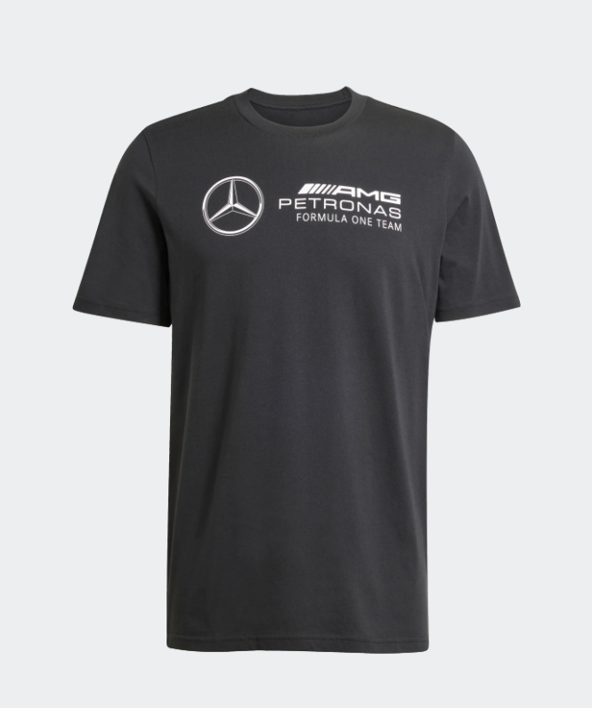 Mercedes Men's Logo Graphic T-Shirt Black 2025-Fanwear