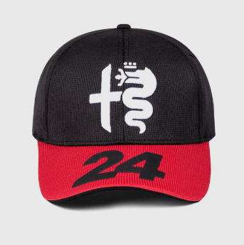 Official Guanyu Zhou Driver Cap Curved Brim Black 2023 OSFA