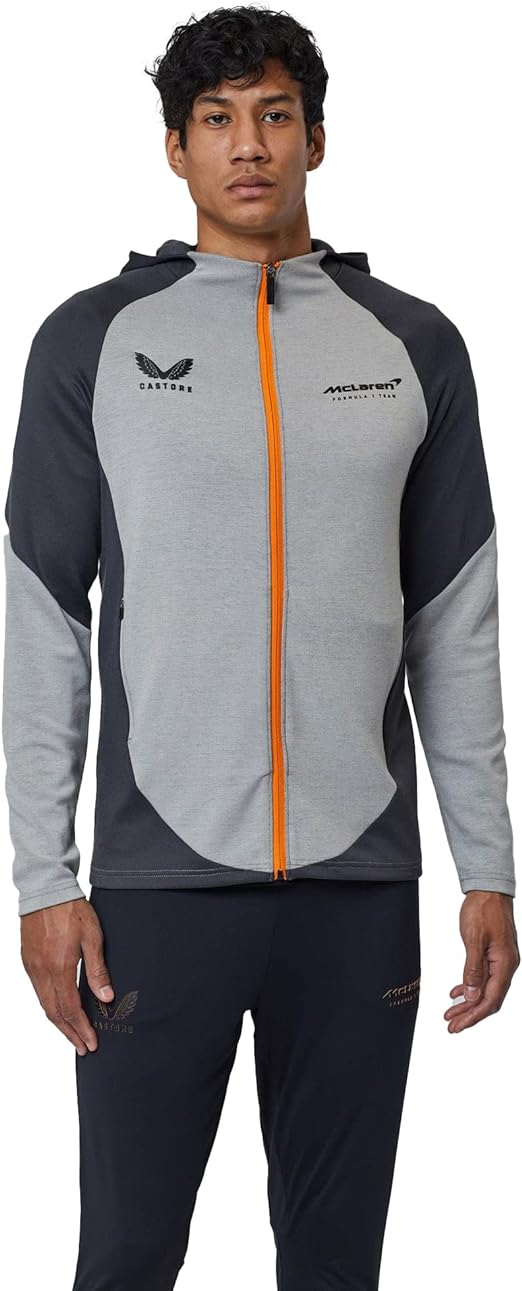Mclaren Men's Full Zip Hoodie 2022-Fanwear