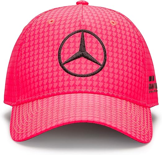 Mercedes-AMG Petronas Formula 1 Team Special Edition Miami Lewis Hamilton Col Baseball Cap Pink 2023-RP Teamwear