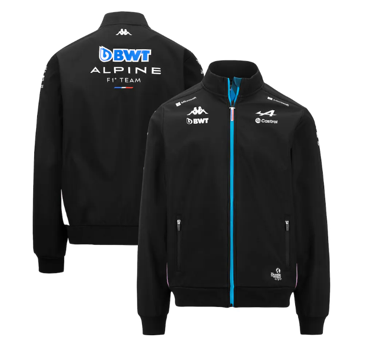 Alpine Men's Softshell Jacket Black 2024-RP Teamwear