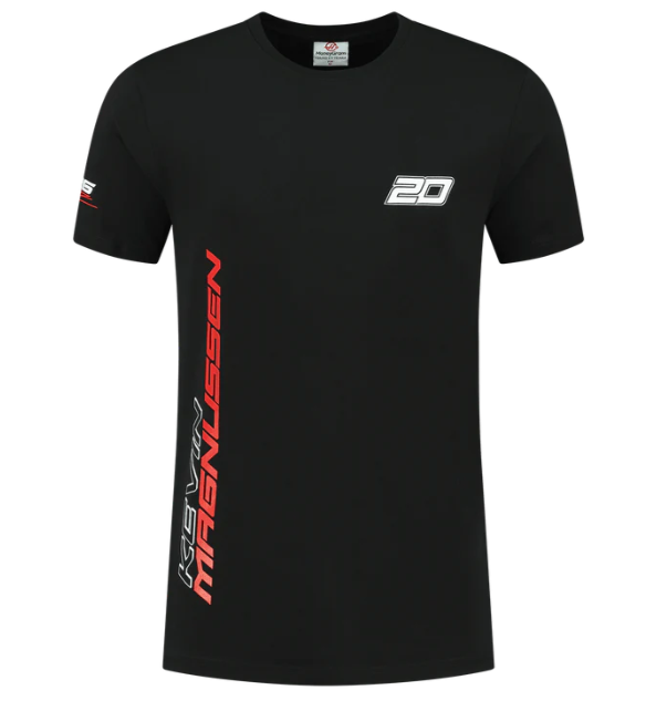 T-Shirt Kevin Magnussen Black 2023