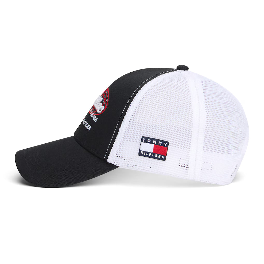 Cadillac F1 Team x Tommy Hilfiger Script Trucker Cap Black 2026 - Fanwear
