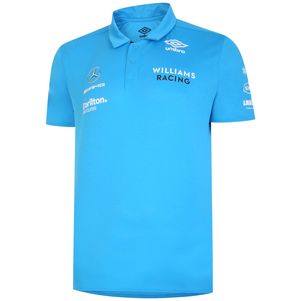 Williams F1 Team Polo Blue S 2022-RP Teamwear