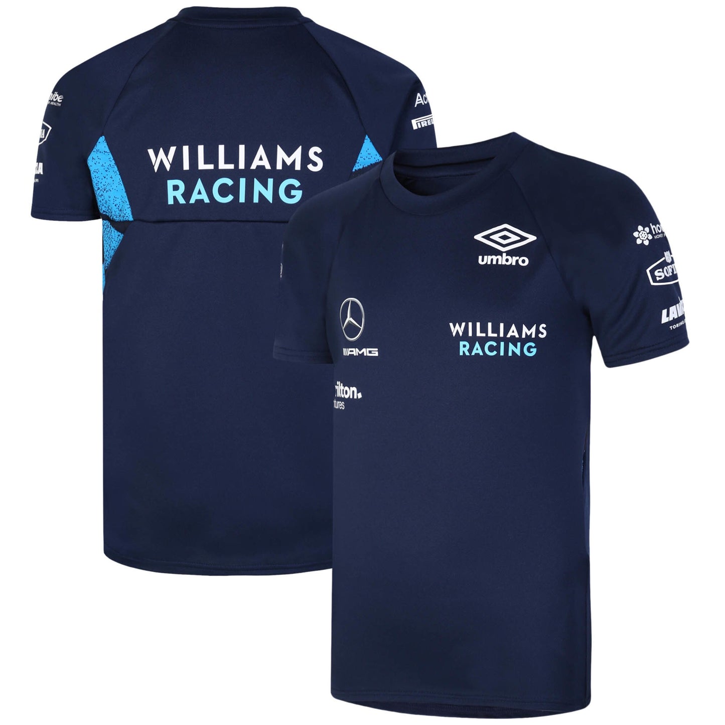 Williams F1 Team T-Shirt Blue S 2022-RP Teamwear