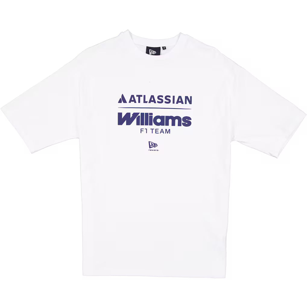 Williams Racing Team Oversized SS T-Shirt White 2026-Fanwear