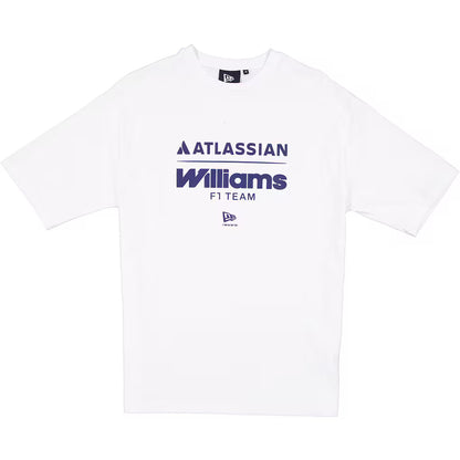 Williams Racing Team Oversized SS T-Shirt White 2026-Fanwear