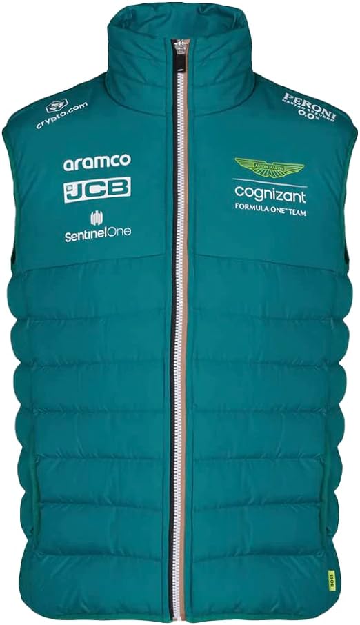 Aston Martin F1 2023 Men's Team Gilet Green