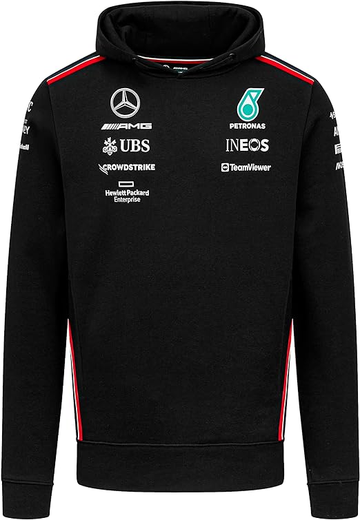 Mercedes-AMG Petronas Formula 1 Team Men's Hoodie 2023-RP Teamwear