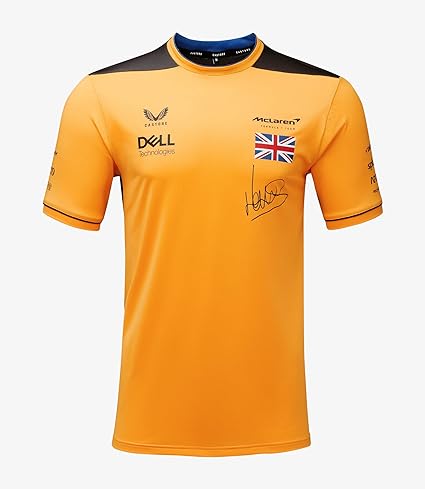 Mclaren Men's Lando Norris T-Shirt 2022 Orange-RP Teamwear