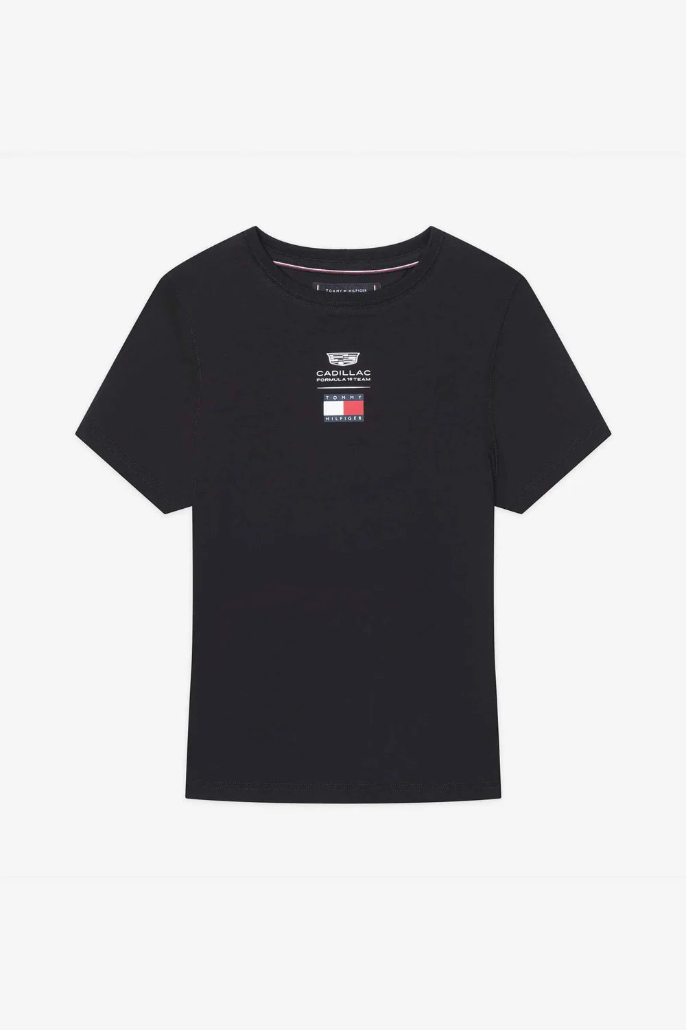 Cadillac F1 Team x Tommy Hilfiger Women's Logo Fitted T-Shirt Black 2026 - Fanwear