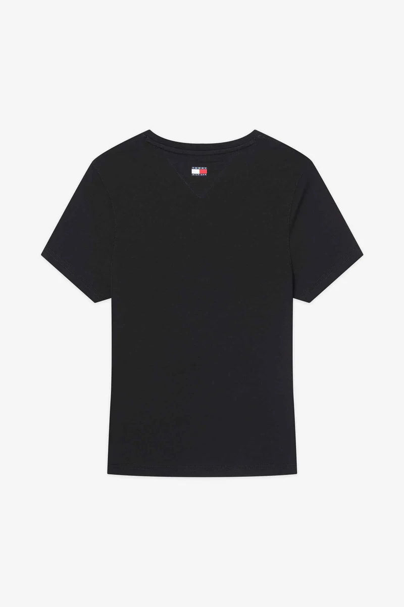 Cadillac F1 Team x Tommy Hilfiger Women's Logo Fitted T-Shirt Black 2026 - Fanwear