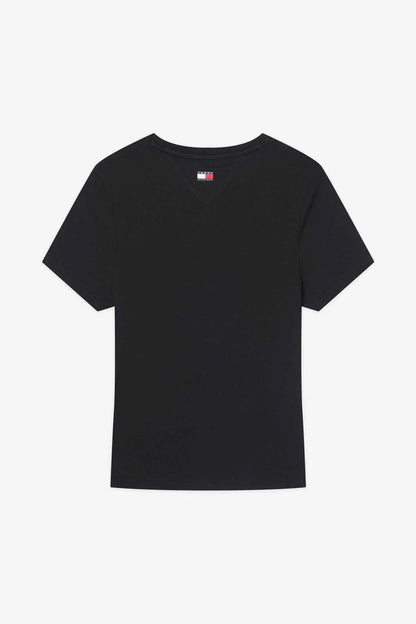 Cadillac F1 Team x Tommy Hilfiger Women's Logo Fitted T-Shirt Black 2026 - Fanwear