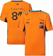 Mclaren Men's Set Up T-Shirt Oscar Piastri Autumn Glory 2023-RP Teamwear