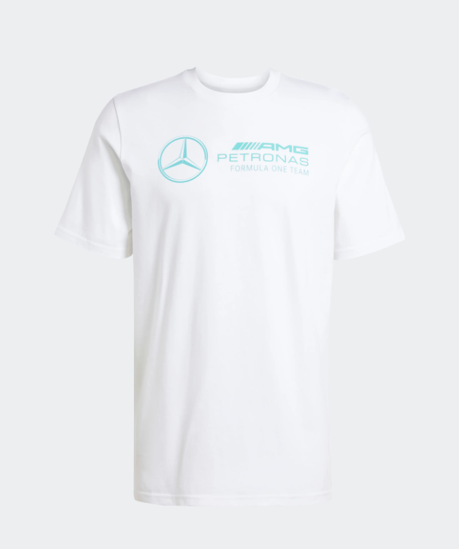 Mercedes Men's Logo Graphic T-Shirt Teal 2025-Fanwear