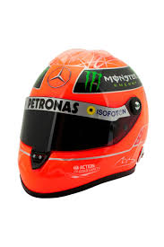 1:2 Scale Model | Scale Helmet Michael Schumacher Final Helmet Gp 2012