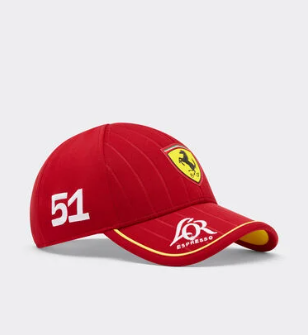 Scuderia Ferrari Team Baseball Cap 51 Red 2025-RP Teamwear