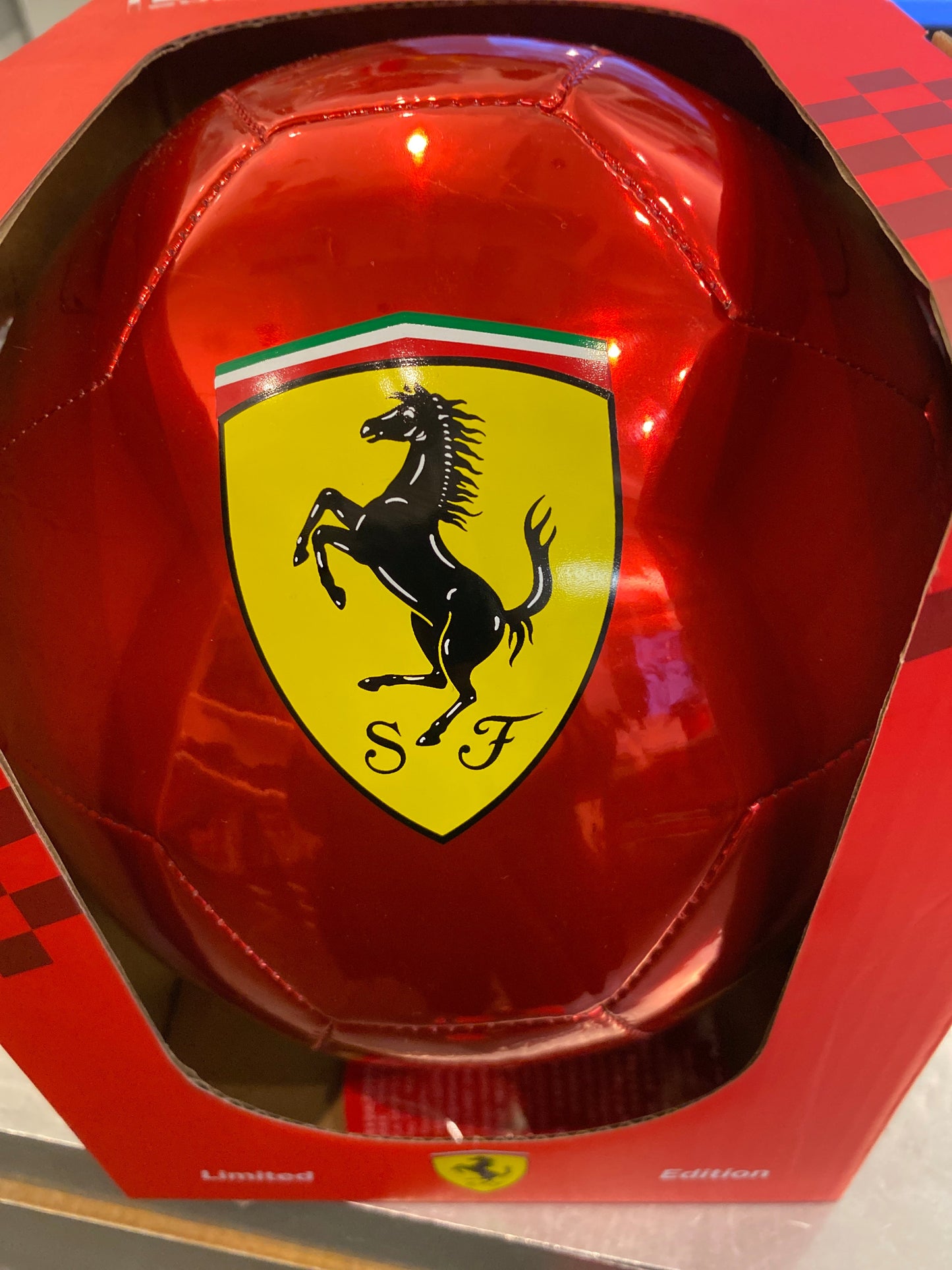 Scuderia Ferrari Ball Red Chrome