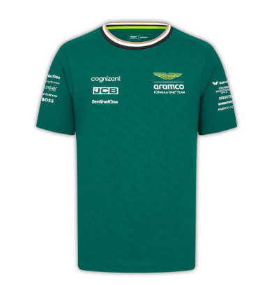 Aston Martin F1 Men's Team T-Shirt Green 2024-RP Teamwear