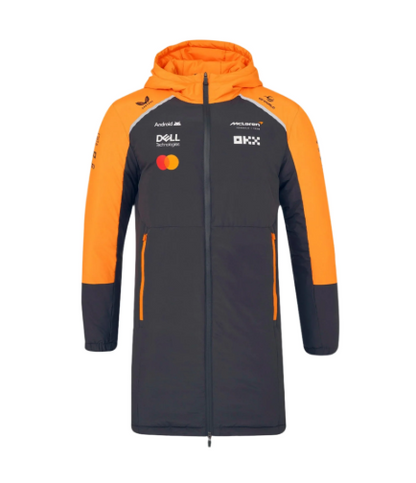 Mclaren Men's Longline Padded Jacket Phantom 2025-RP Teamwear