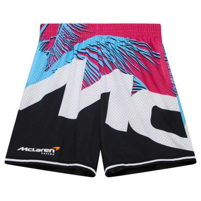 Mclaren Men's Gp Sublimated Mesh Short Collab Multi 2023-Fanwear