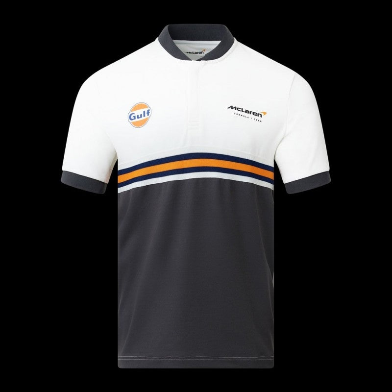 Mclaren Men's Gulf Polo White Phantom 2022-Fanwear