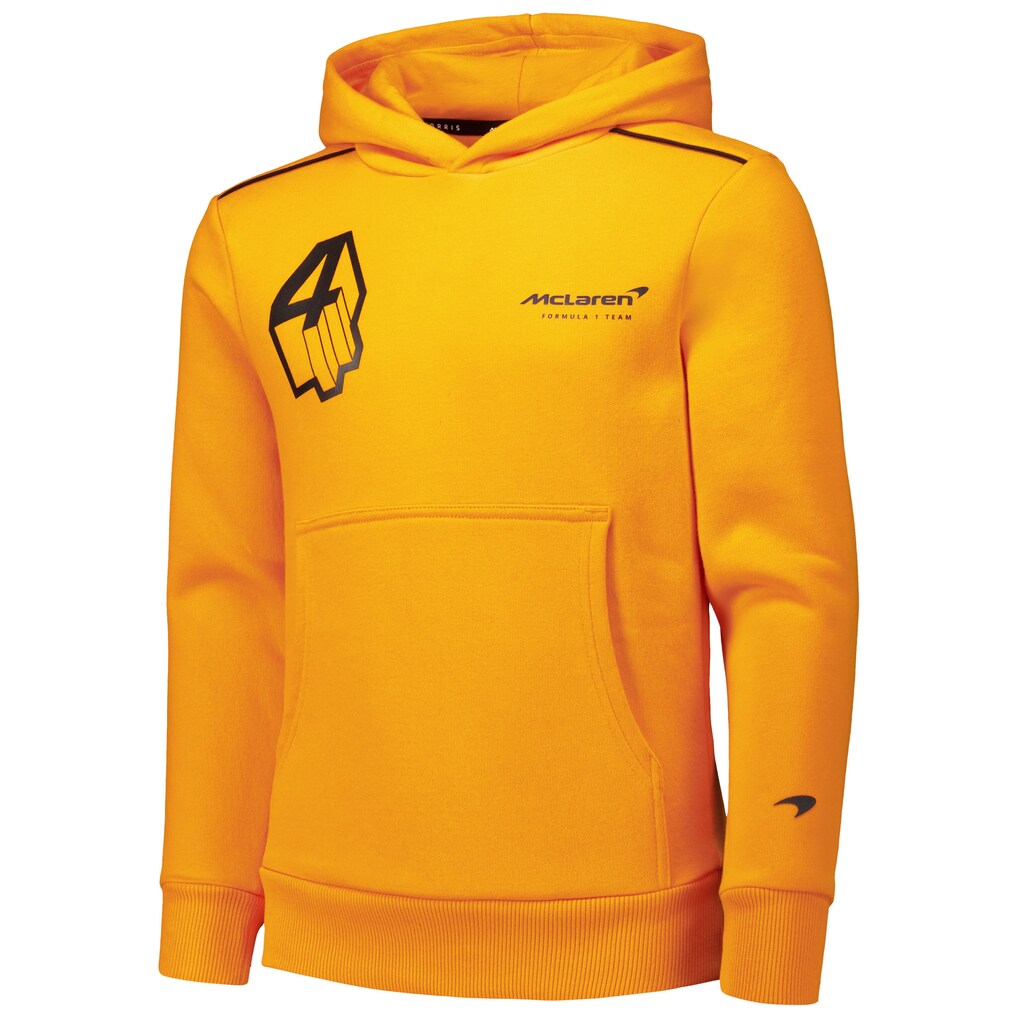 Mclaren Kids Core Driver Hoodie Lando Norris Autumn Glory 2025-Fanwear