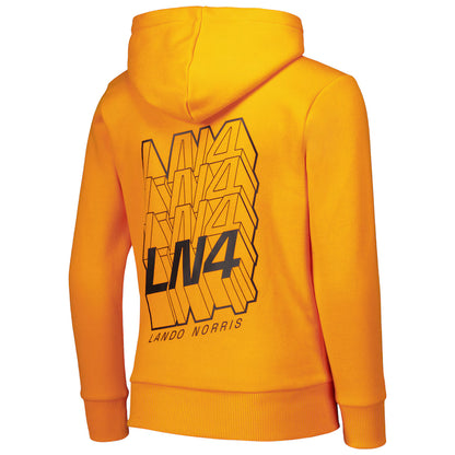 Mclaren Kids Core Driver Hoodie Lando Norris Autumn Glory 2025-Fanwear