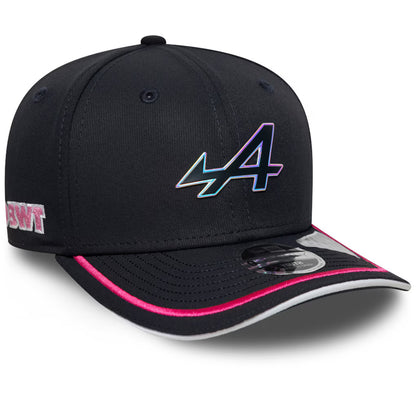 Alpine Kids Team Stretch Snap Navy Cap 2025-RP Teamwear