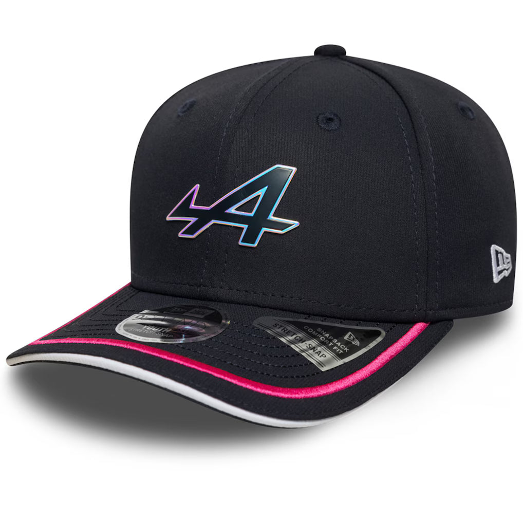 Alpine Kids Team Stretch Snap Navy Cap 2025-RP Teamwear