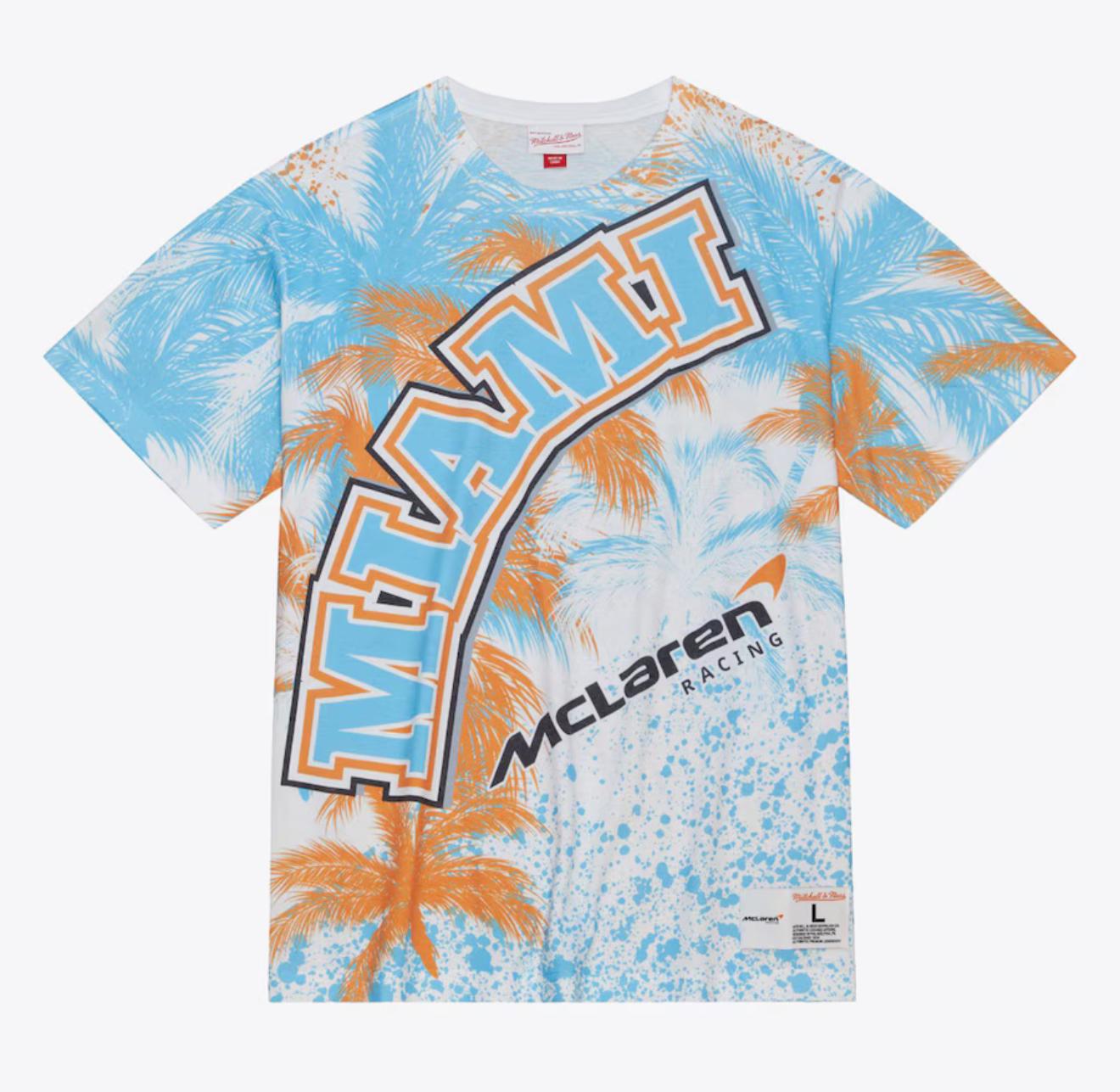 Mclaren Special Edition Miami Gp 2023 Team Burst T-Shirt Collab